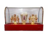 tmpooja-13.5x4x8cm-venkat-naamam-sakkaram-shankh-red-stone-gifts-idols-online-mega-pooja-