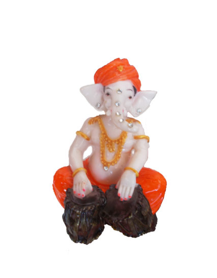 tmpooja-9.5x8.5x11.5 cm-ganesh-hindu-god-elephant-vinayakar-tavil-ganapathy-god-the-online-mega-pooja-store