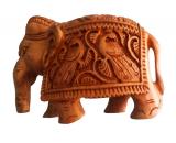 tmpooja-elephant-wood-12.5x7x8cm-idols-gifts-online-mega-pooja-store