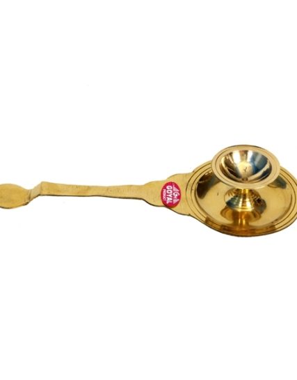 tmpooja-the-online-mega-pooja-store-puja-stores-vel-thirumurugan-pooja-product-brass-muruga-om-kalpatharu-inc-brass-metal-karpoora-arati-spoon-lamp-kalpatharu-inc-tm