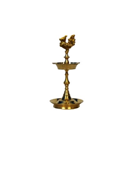 tmpooja-tm-annapakshi-lamp-kuthuvilakku-vilakku-diya-diyas-5wicks-traditional-kumbakonam-brass-divine-kalpatharu-inc-the-online-mega-pooja-store-puja-stores-deepam-kerala-1