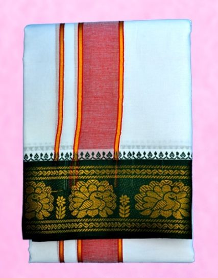 tm-tmpooja-pooja-vastram-Size9x5-Border-inches4-material-cotton-white-green-red-orange-blue-thirumurugan-pooja-product-marketed-by-kalpatharu-inc-the-online-mega-pooja