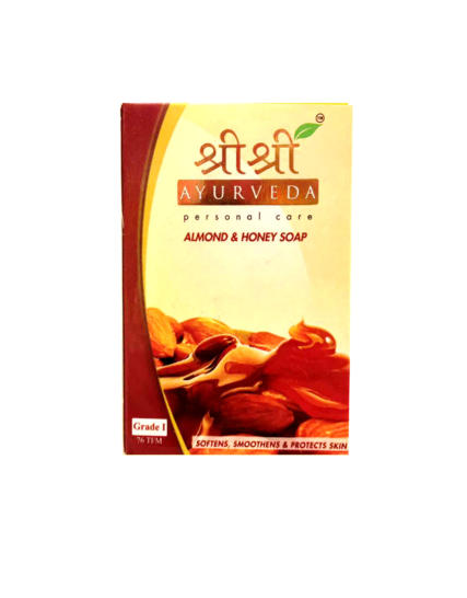 tmpooja-almond-honey-soap-100g-ayurveda-softens-smoothens-online-mega-pooja-store