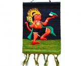 tmpooja-hanuman-embroidery-god-black-wall-mat-hanging-online-mega-pooja-store