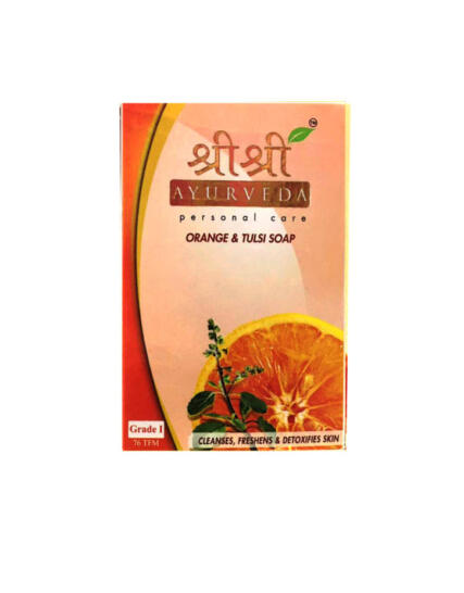 tmpooja-orange-tulsi-soap-ayurveda-online-mega-pooja-store-100g-art-of-living