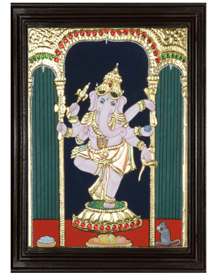 Ganesha Tanjore Painting 12