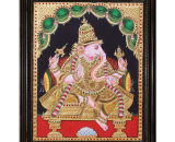 Ganesha Tanjore Painting 16