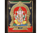 Ganesha Tanjore Painting 21