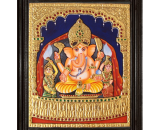 Ganesha Tanjore Painting 25