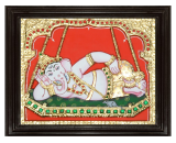 Ganesha Tanjore Painting 4