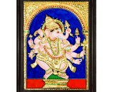 Ganesha Tanjore Painting 6