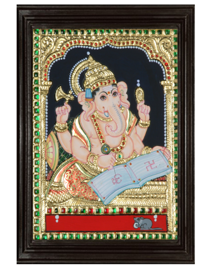 Ganesha Tanjore Painting 9