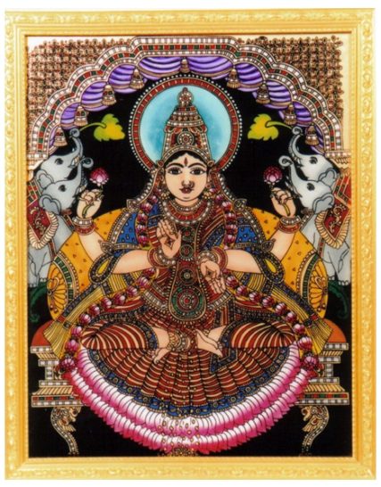 tmpooja-Goddess devi-glass-painting-online-mega-pooja-store