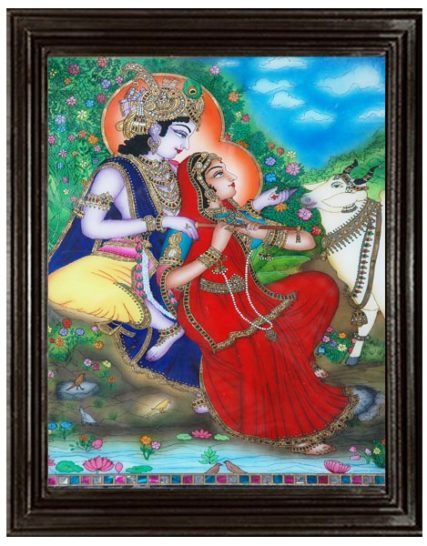 tmpooja-Radhakrishna2-glass-painting-online-mega-pooja-store