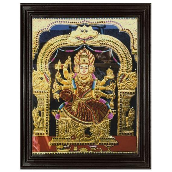 tmpooja-Amman-tanjore-painting-online-mega-pooja-store