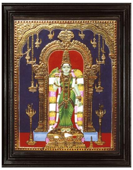 tmpooja-Amman2-tanjore-painting-online-mega-pooja-store