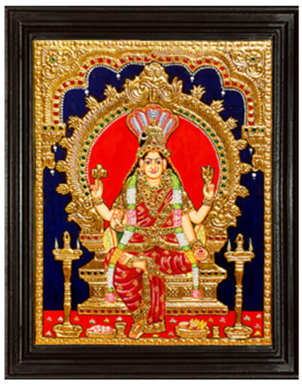 tmpooja-Amman3-tanjore-painting-online-mega-pooja-store