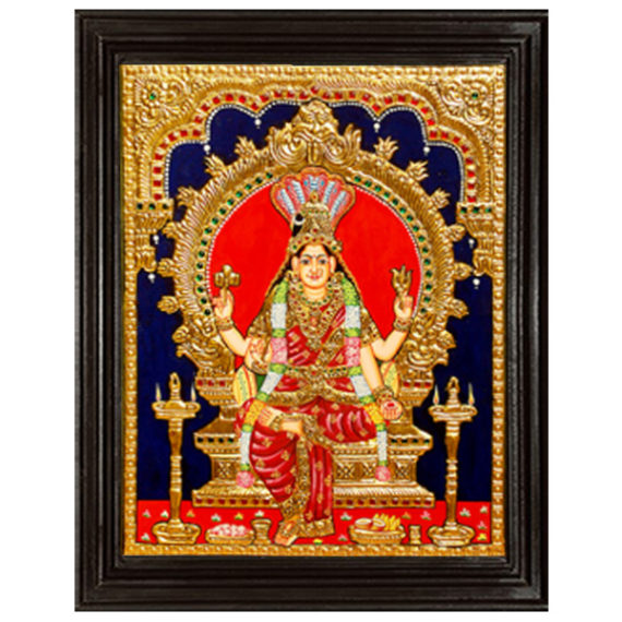 tmpooja-Amman3-tanjore-painting-online-mega-pooja-store