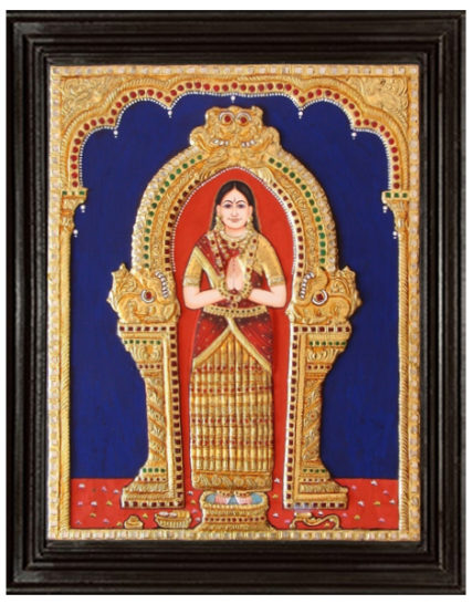 tmpooja-Amman5-tanjore-painting-online-mega-pooja-store