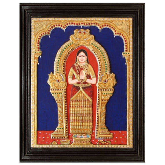 tmpooja-Amman5-tanjore-painting-online-mega-pooja-store