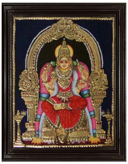 tmpooja-Amman6-tanjore-painting-online-mega-pooja-store