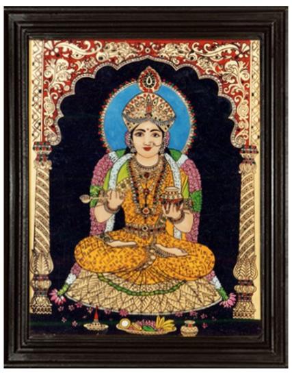 tmpooja-Annapoorani-tanjore-painting-online-mega-pooja-store