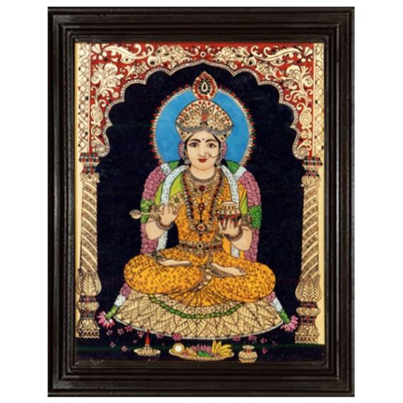 tmpooja-Annapoorani-tanjore-painting-online-mega-pooja-store