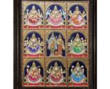 tmpooja-Ashtalakshmi-tanjore-painting-online-mega-pooja-store