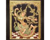 tmpooja-Dancing Women-tanjore-painting-online-mega-pooja-store