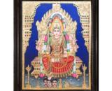 tmpooja-Goddess amman2-tanjore-painting-online-mega-pooja-store