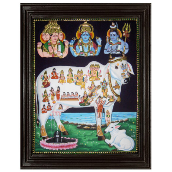 tmpooja-Komatha-tanjore-painting-online-mega-pooja-store