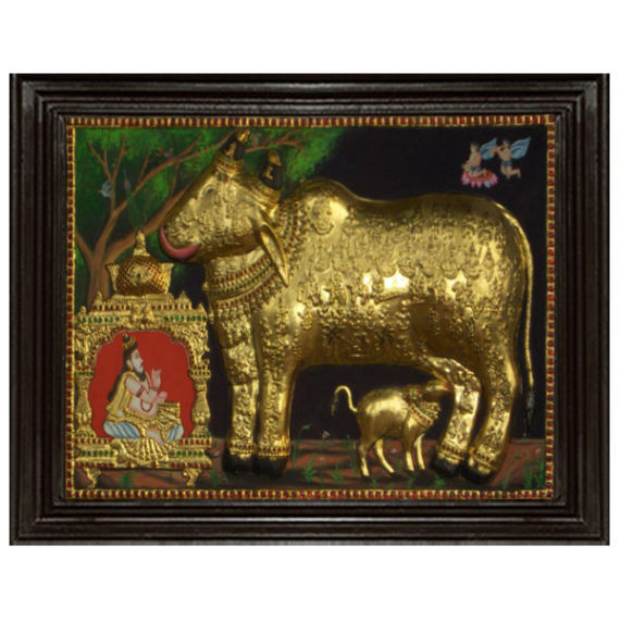 tmpooja-Komatha3-tanjore-painting-online-mega-pooja-store