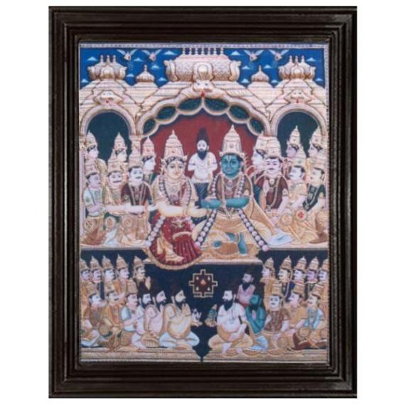 tmpooja-Krishna Wedding-tanjore-painting-online-mega-pooja-store