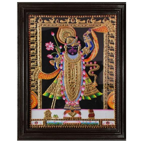 tmpooja-Krishna-tanjore-painting-online-mega-pooja-store