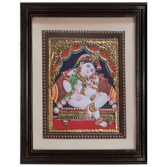 tmpooja-Krishna35-tanjore-painting-online-mega-pooja-store