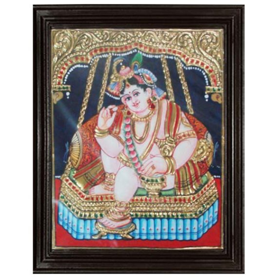 tmpooja-Krishna40-tanjore-painting-online-mega-pooja-store