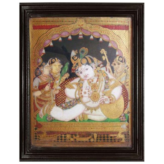 tmpooja-Krishna41-tanjore-painting-online-mega-pooja-store