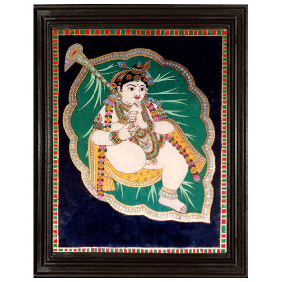 tmpooja-Krishna43-tanjore-painting-online-mega-pooja-store