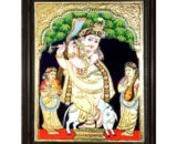 tmpooja-Krishna6-tanjore-painting-online-mega-pooja-store