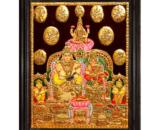 tmpooja-Kubera Lakshmi-tanjore-painting-online-mega-pooja-store