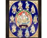 tmpooja-Lord Krishna's Dhasavadharam2-tanjore-painting-online-mega-pooja-store