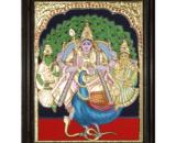 tmpooja-Lord Muruga-tanjore-painting-online-mega-pooja-store