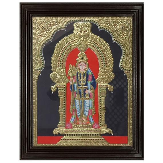 tmpooja-Lord Muruga3-tanjore-painting-online-mega-pooja-store