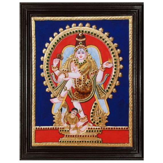 tmpooja-Lord Natarajar-tanjore-painting-online-mega-pooja-store