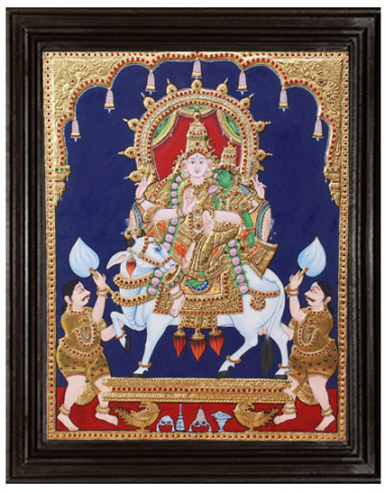 tmpooja-Lord Shiva-tanjore-painting-online-mega-pooja-store