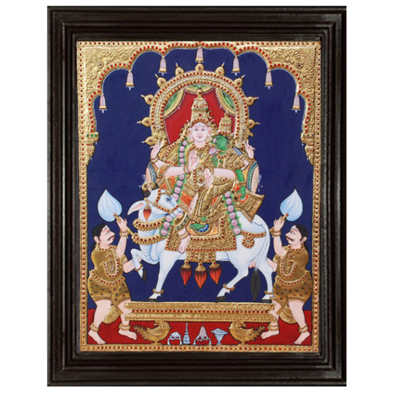 tmpooja-Lord Shiva-tanjore-painting-online-mega-pooja-store