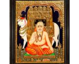 tmpooja-Lord Sri Ragavendra-tanjore-painting-online-mega-pooja-store