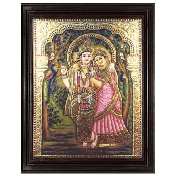 tmpooja-Radhakrishna-tanjore-painting-online-mega-pooja-store