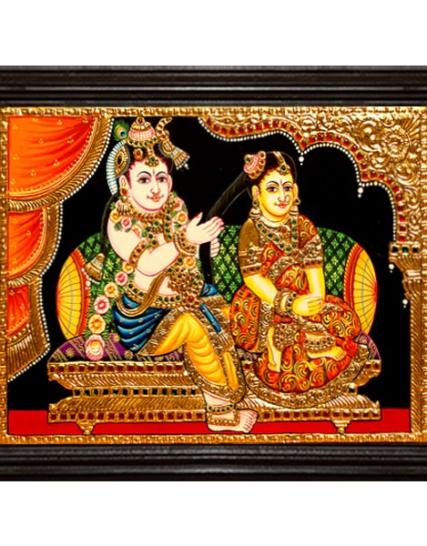 tmpooja-Radhakrishna2-tanjore-painting-online-mega-pooja-store