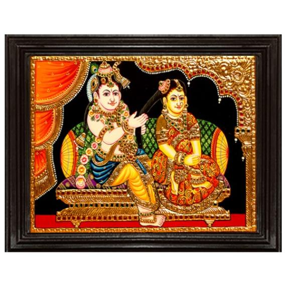 tmpooja-Radhakrishna2-tanjore-painting-online-mega-pooja-store